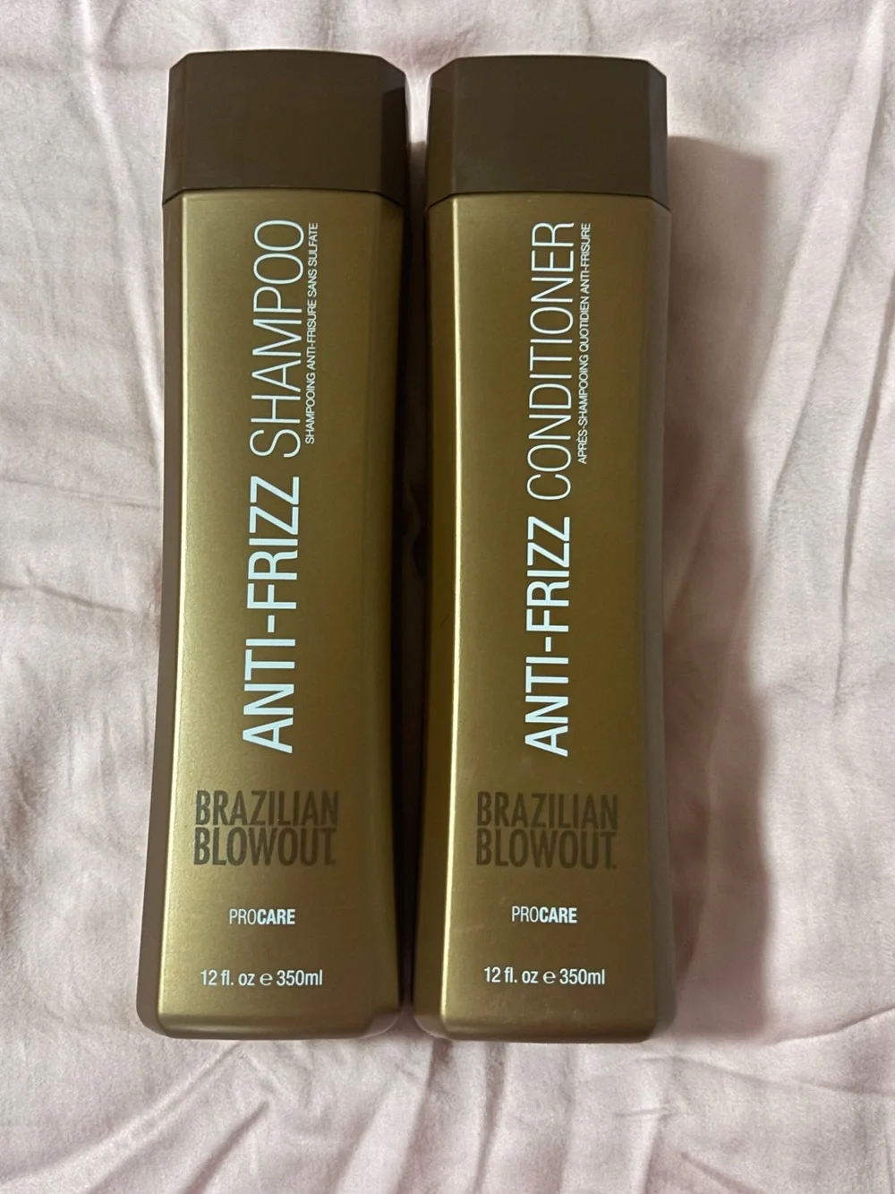 Brazilian Blowout Anti-Frizz Shampoo & Conditioner Set - Gold